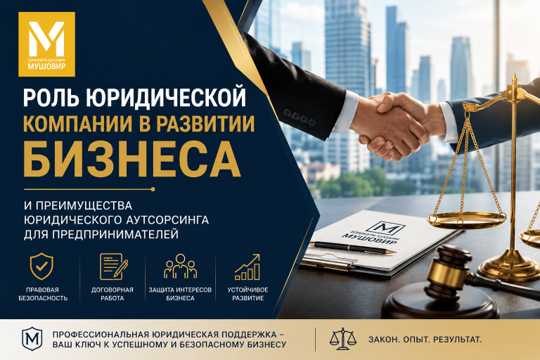 Роль юридической компании в развитии бизнеса: почему юридический аутсорсинг — разумный выбор для предпринимателя